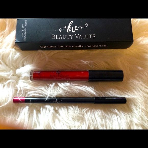Beauty Vaulte Other - Makeup NIB never used Beauty Vaulte lip liner and lipstick